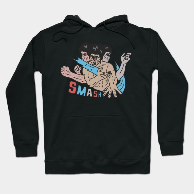 smash punch Hoodie by aribbaik